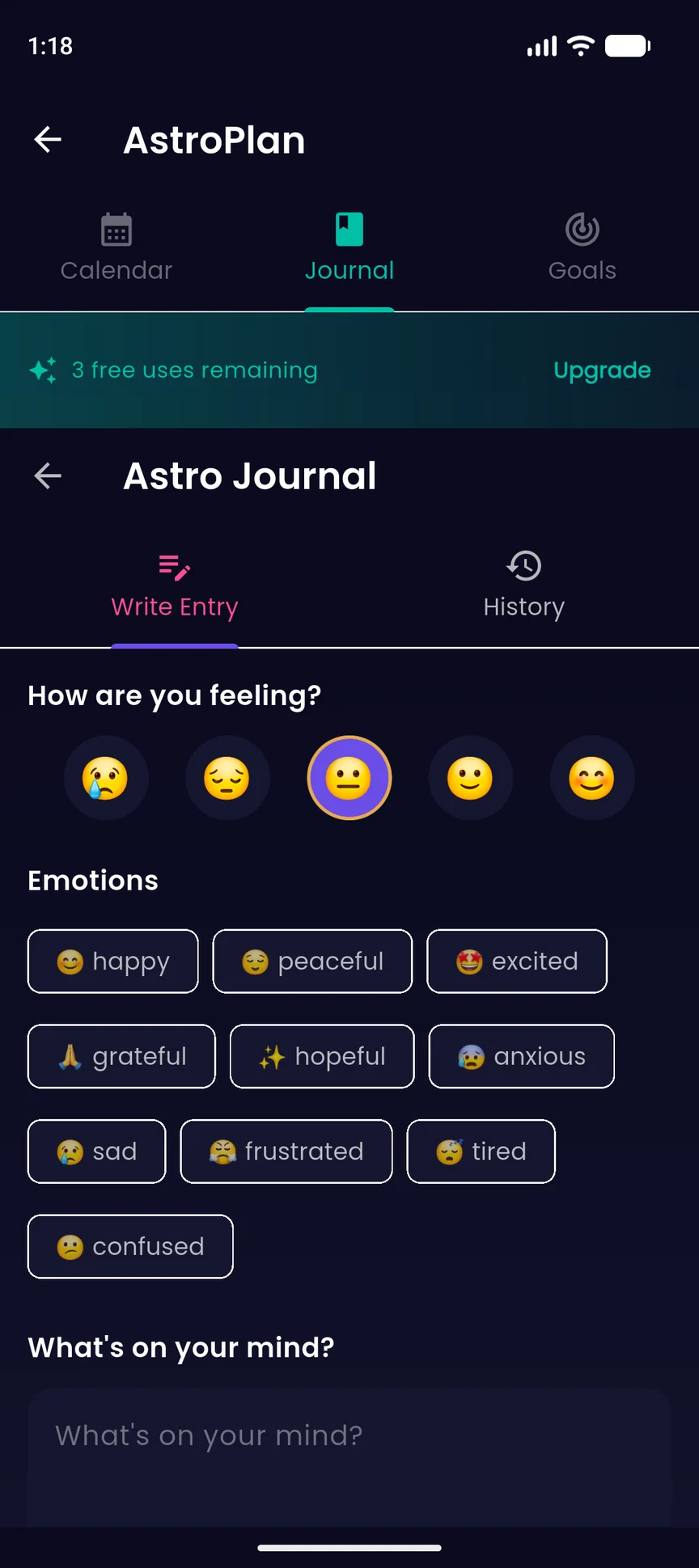 AstroPlan inside AstroHitch